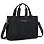 Chase Chic Canvas Tote Bag with Zipper for Women, Multi Pocket Shoulder Crossbody Handbag Bag with Compartments for Work