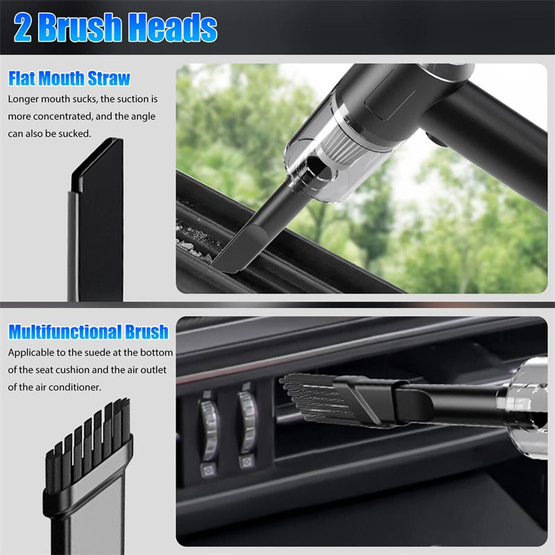 Wireless Vacuum Cleaner Dual Use For Home And Car