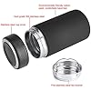 380ML Thermal Cup, Stainless Steel Vacuum Thermal Insulated Travel Mug Bottle Flask Coffee Cup Temperature Retaining up to 10 hours (Champagne)