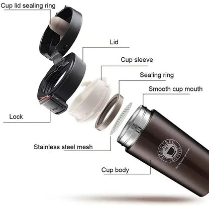 380ml Stainless Steel Thermos Coffee Travel Mug