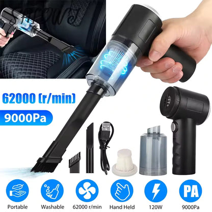 Wireless Vacuum Cleaner Dual Use For Home And Car